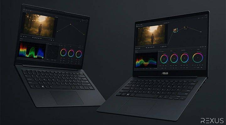 لپ تاپ ایسوس و لنوو مخصوص تدوین رنگ